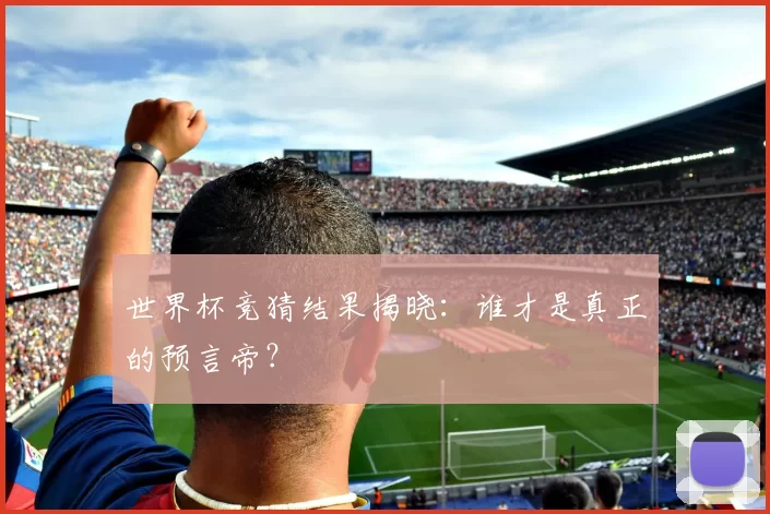 世界杯竞猜结果揭晓：谁才是真正的预言帝？