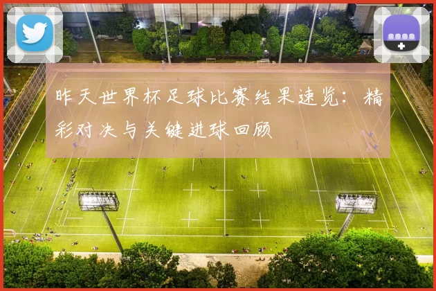 昨天世界杯足球比赛结果速览：精彩对决与关键进球回顾