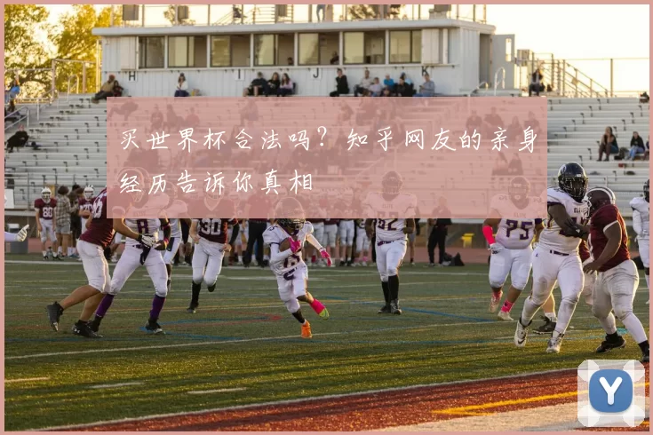 买世界杯合法吗?知乎网友的亲身经历告诉你真相