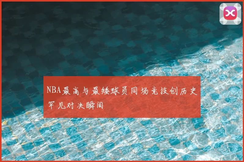 NBA最高与最矮球员同场竞技创历史罕见对决瞬间