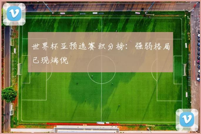 世界杯亚预选赛积分榜：强弱格局已现端倪